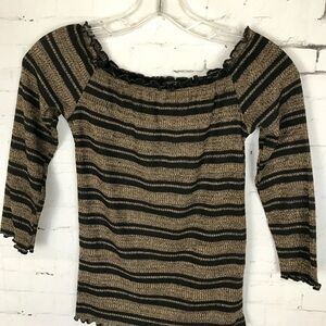 PAPERMOON Stripe Knit Top